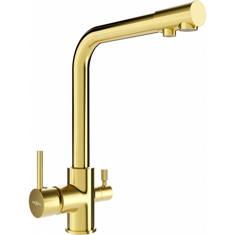Mexen Duero robinet de cuisine, doré - 671600-50