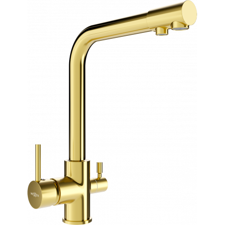 Mexen Duero robinet de cuisine, doré - 671600-50