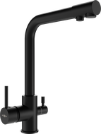 Mexen Duero robinet de cuisine, noir - 671600-70