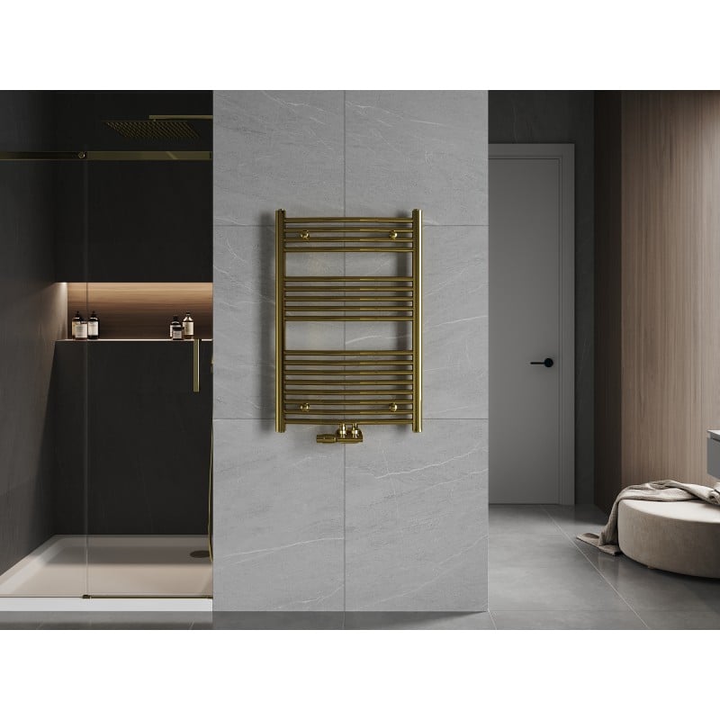 Mexen Ares radiateur de salle de bain 900 x 600 mm, 342 W, doré - W102-0900-600-00-50