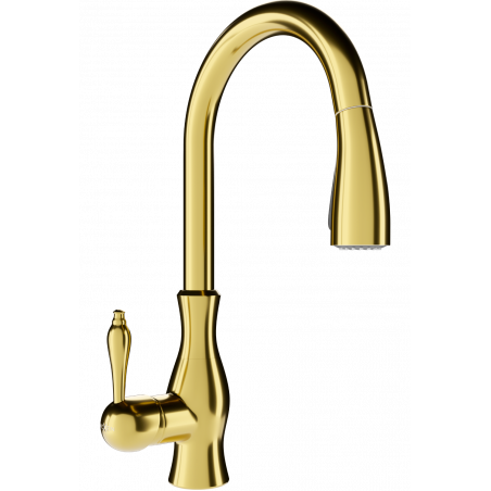 Mexen Savita robinet de cuisine, Or - 672601-50
