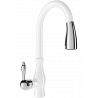 Mexen Savita robinet de cuisine, Blanc - 672601-20