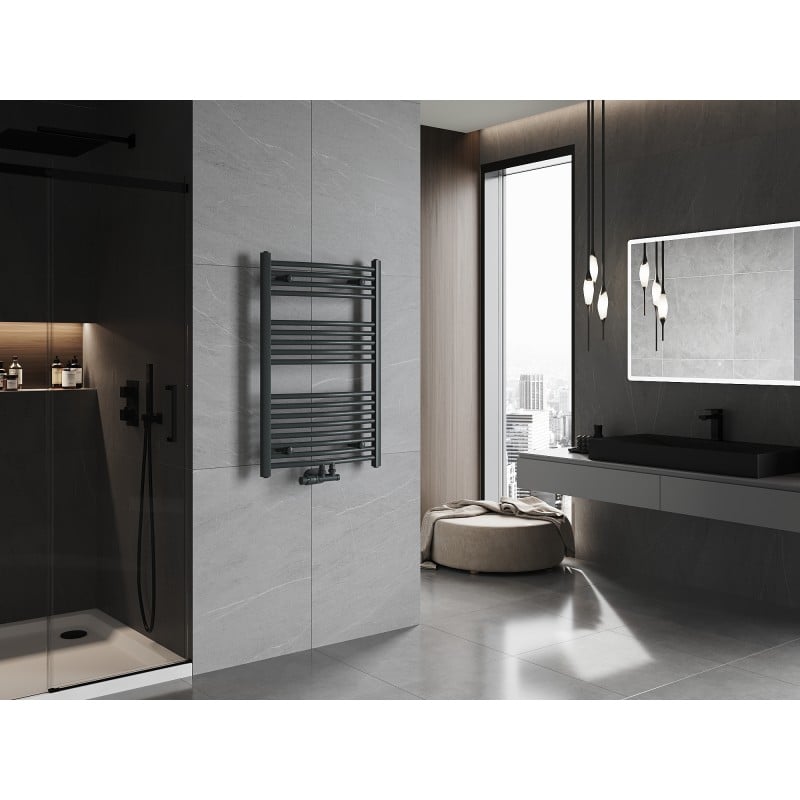 Mexen Ares radiateur de salle de bain 900 x 600 mm, 433 W, anthracite - W102-0900-600-00-66