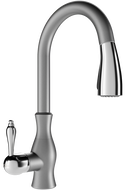 Mexen Savita robinet de cuisine, Gris - 672601-61