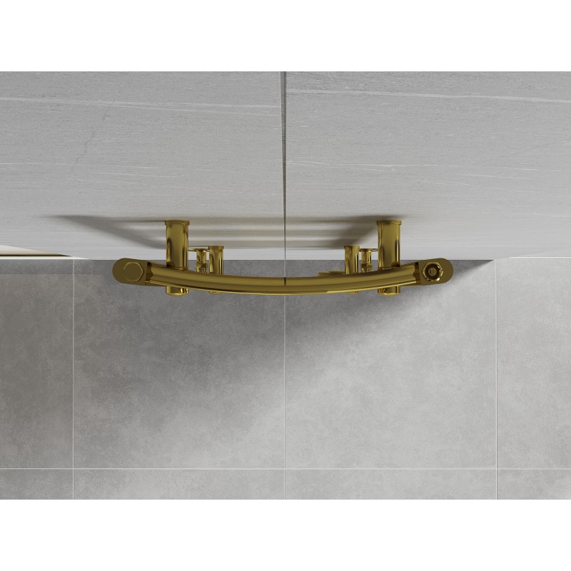 Mexen Ares radiateur de salle de bains 1200 x 400 mm, 349 W, doré - W102-1200-400-00-50