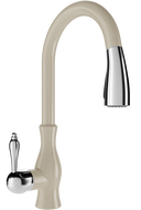 Mexen Savita robinet de cuisine, Beige - 672601-69