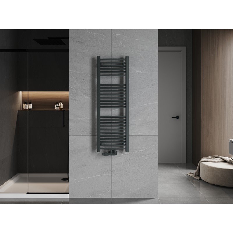 Mexen Ares radiateur de salle de bain 1200 x 400 mm, 442 W, anthracite - W102-1200-400-00-66