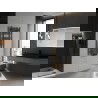 Mexen Ares radiateur de salle de bains 1200 x 400 mm, 442 W, anthracite - W102-1200-400-00-66