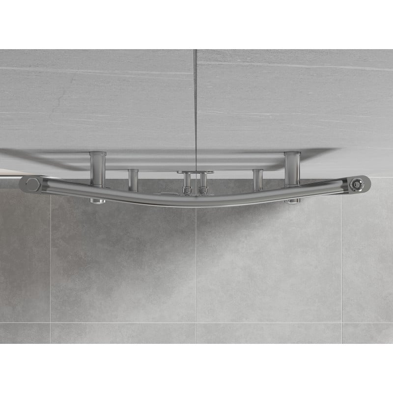 Mexen Ares radiateur de salle de bain 1200 x 600 mm, 490 W, chrome - W102-1200-600-00-01