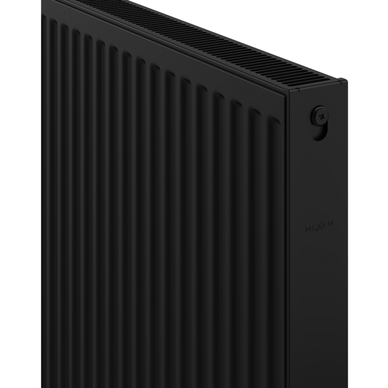 Mexen C21 radiateur à panneau 600 x 3000 mm, raccordement latéral, 3846 W, noir - W421-060-300-70
