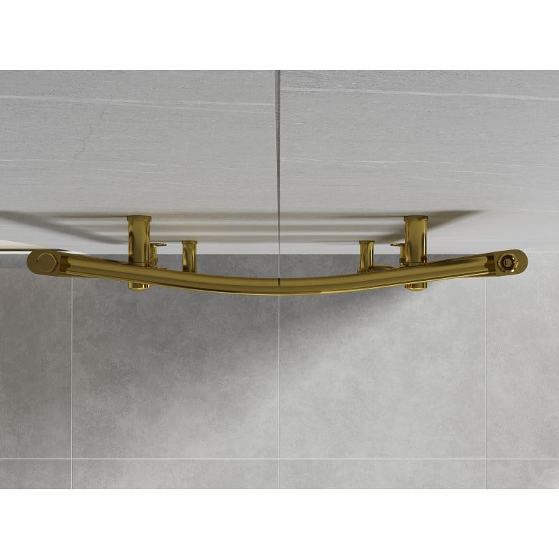 Mexen Ares radiateur de salle de bain 1200 x 600 mm, 490 W, doré - W102-1200-600-00-50