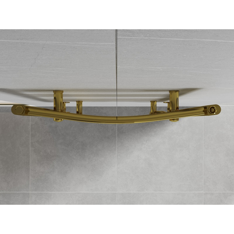 Mexen Ares Radiateur de salle de bains 1200 x 600 mm, 490 W, doré - W102-1200-600-00-50