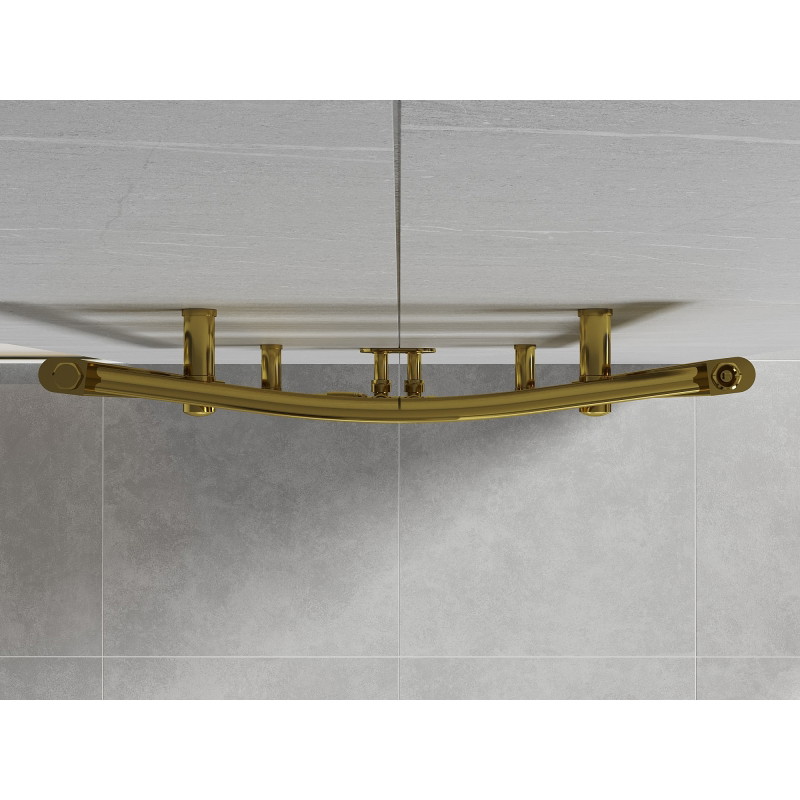 Mexen Ares Radiateur de salle de bains 1200 x 600 mm, 490 W, doré - W102-1200-600-00-50