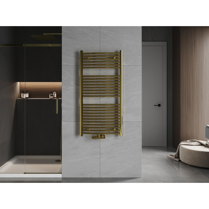 Mexen Ares Radiateur de salle de bains 1200 x 600 mm, 490 W, doré - W102-1200-600-00-50