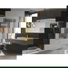 Mexen Ares radiateur de salle de bains 1200 x 600 mm, 490 W, doré - W102-1200-600-00-50