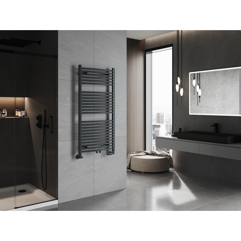 Mexen Ares radiateur de salle de bains 1200 x 600 mm, 620 W, anthracite - W102-1200-600-00-66