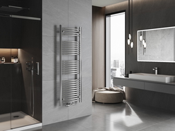 Mexen Ares radiateur de salle de bain 1500 x 500 mm, 498 W, chrome - W102-1500-500-00-01