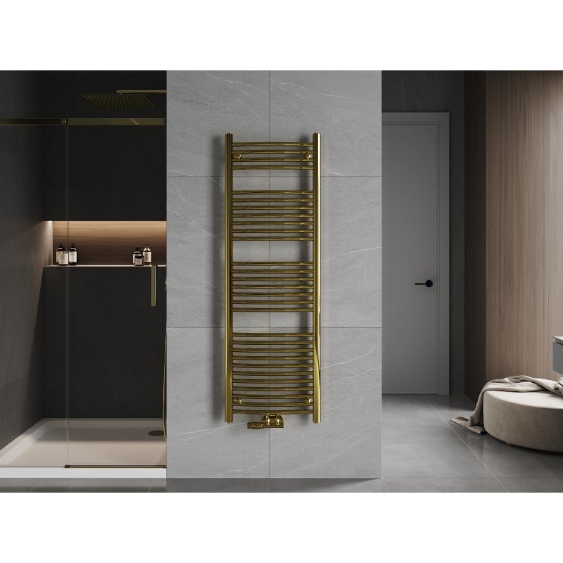 Mexen Ares radiateur de salle de bain 1500 x 500 mm, 498 W, doré - W102-1500-500-00-50
