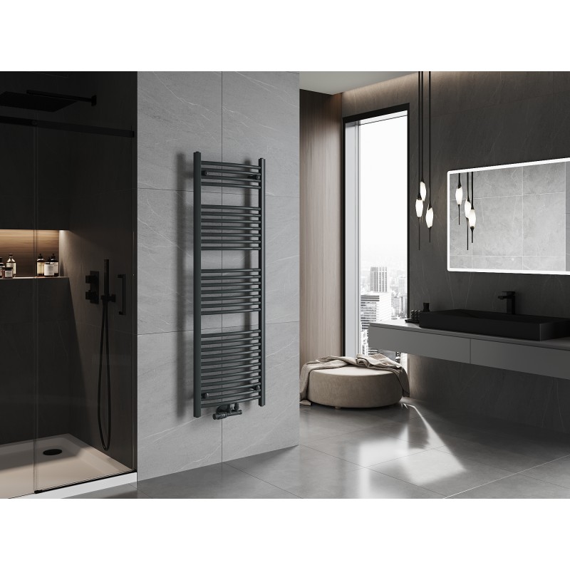 Mexen Ares radiateur de salle de bains 1500 x 500 mm, 630 W, anthracite - W102-1500-500-00-66