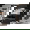 Mexen Ares radiateur salle de bain 1500 x 500 mm, 630 W, anthracite - W102-1500-500-00-66