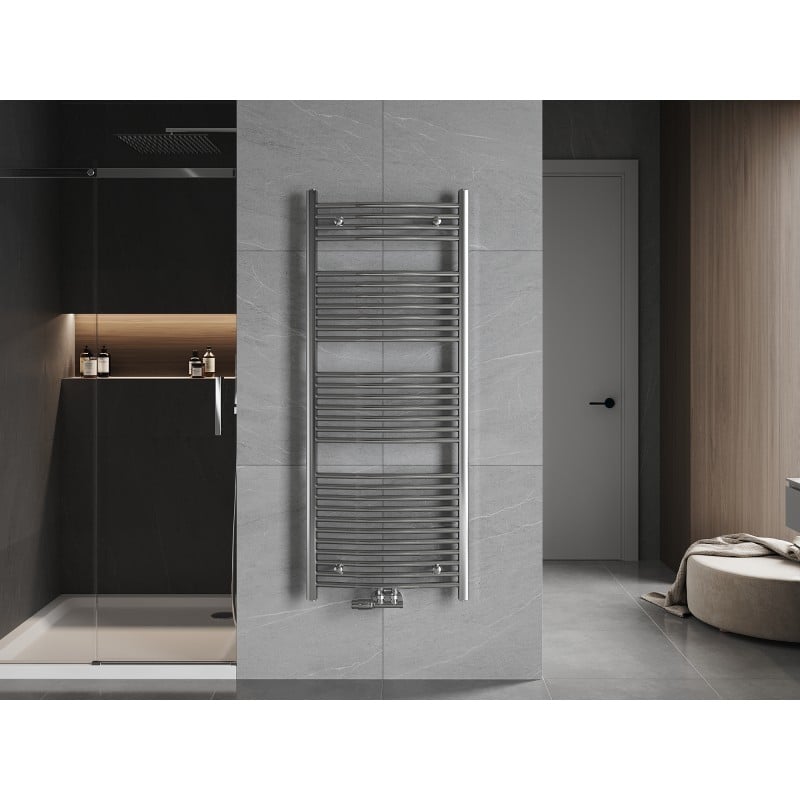 Mexen Ares radiateur de salle de bain 1500 x 600 mm, 579 W, chromé - W102-1500-600-00-01
