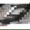 Mexen Ares radiateur de salle de bain 1500 x 600 mm, 579 W, chrome - W102-1500-600-00-01