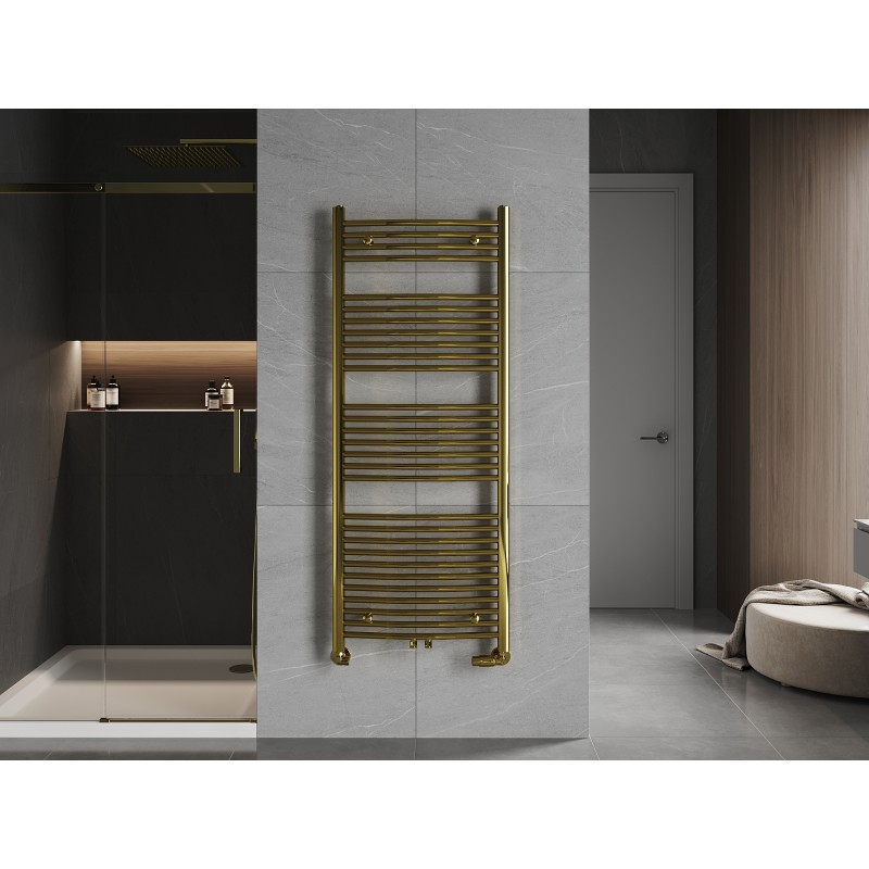 Mexen Ares radiateur de salle de bain 1500 x 600 mm, 579 W, doré - W102-1500-600-00-50