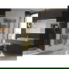 Mexen Ares radiateur de salle de bain 1500 x 600 mm, 579 W, doré - W102-1500-600-00-50