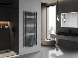 Mexen Ares radiateur de salle de bain 1500 x 600 mm, 733 W, anthracite - W102-1500-600-00-66