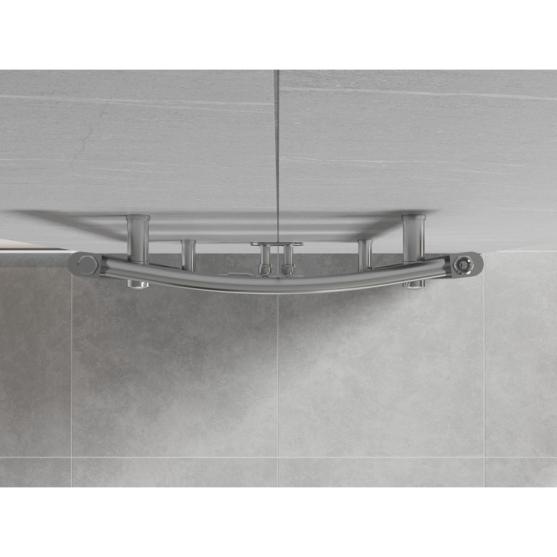 Mexen Ares radiateur de salle de bain 1800 x 500 mm, 647 W, chromé - W102-1800-500-00-01