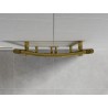 Mexen Ares radiateur de salle de bains 1800 x 500 mm, 647 W, doré - W102-1800-500-00-50