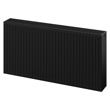 Mexen C33 radiateur plaqué 400 x 2600 mm, raccordement latéral, 4391 W, noir - W433-040-260-70