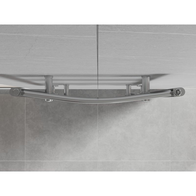 Mexen Ares radiateur de salle de bain 1800 x 600 mm, 757 W, chrome - W102-1800-600-00-01