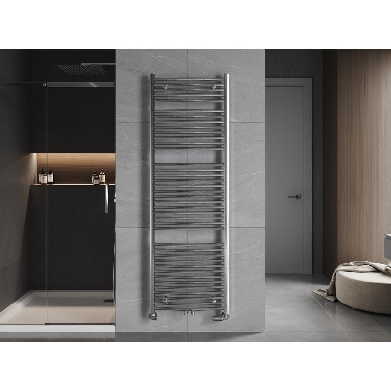 Mexen Ares radiateur de salle de bain 1800 x 600 mm, 757 W, chrome - W102-1800-600-00-01