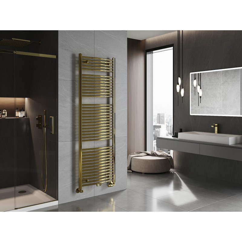 Mexen Ares radiateur de salle de bain 1800 x 600 mm, 757 W, doré - W102-1800-600-00-50