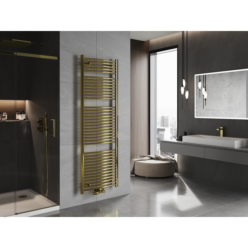 Mexen Ares radiateur de salle de bain 1800 x 600 mm, 757 W, doré - W102-1800-600-00-50