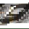 Mexen Ares radiateur de salle de bains 1800 x 600 mm, 757 W, doré - W102-1800-600-00-50