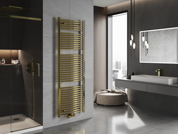 Mexen Ares radiateur de salle de bains 1800 x 600 mm, 757 W, doré - W102-1800-600-00-50
