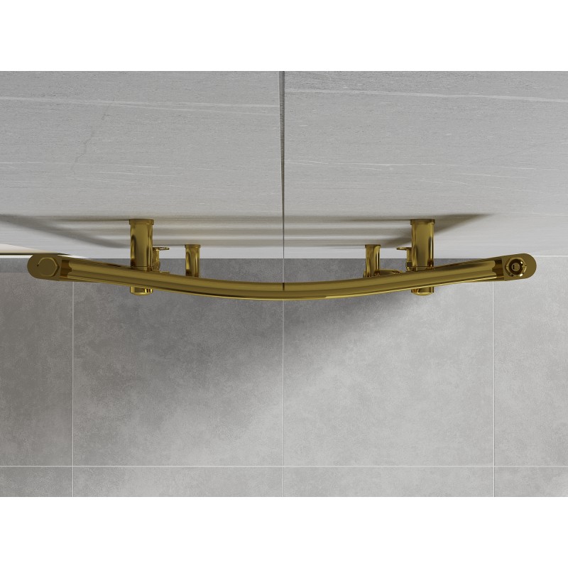 Mexen Ares radiateur de salle de bain 1800 x 600 mm, 757 W, doré - W102-1800-600-00-50