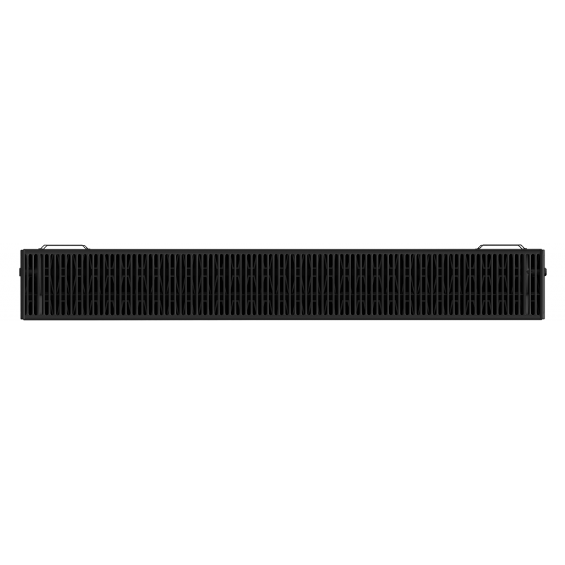 Mexen C33 radiateur plat 500 x 2800 mm, raccordement latéral, 5659 W, noir - W433-050-280-70