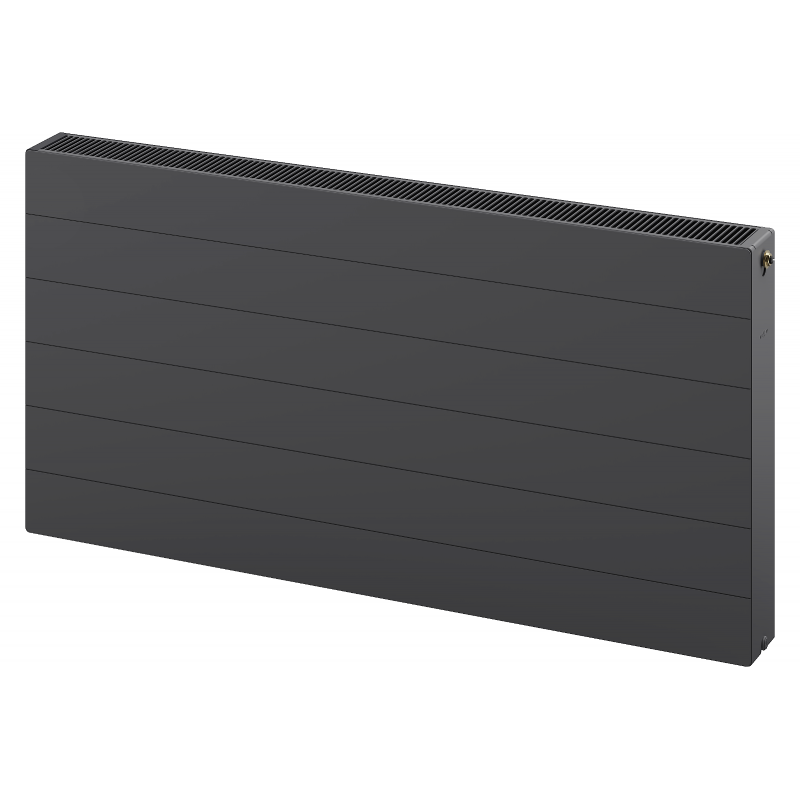 Chauffage à panneau Mexen Line CVL22 600 x 700 mm, connexion inférieure, 1108 W, anthracite - W622L-060-070-66