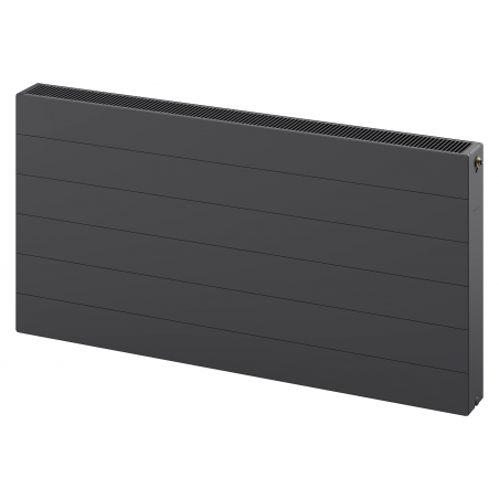 Chauffage à panneau Mexen Line CVL22 600 x 700 mm, connexion inférieure, 1108 W, anthracite - W622L-060-070-66