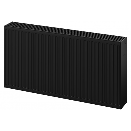 Radiateur à panneaux Mexen C33 600 x 1400 mm, raccordement latéral, 3268 W, noir - W433-060-140-70