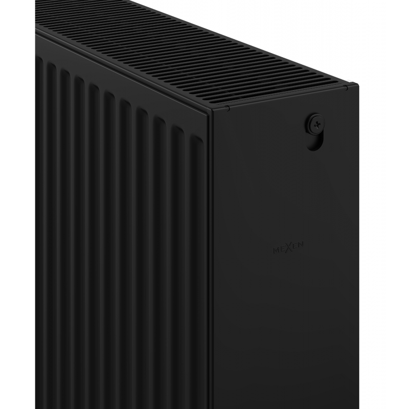 Mexen C33 radiateur à panneau 600 x 3000 mm, connexion latérale, 7004 W, noir - W433-060-300-70
