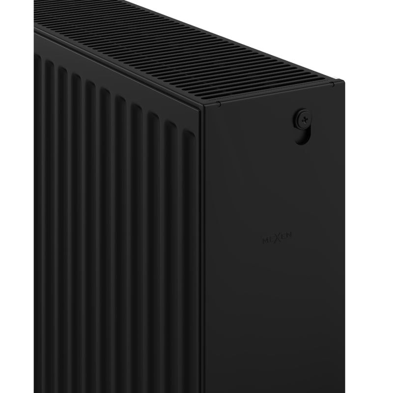 Mexen C33 radiateur à plaque 900 x 400 mm, connexion latérale, 1273 W, noir - W433-090-040-70