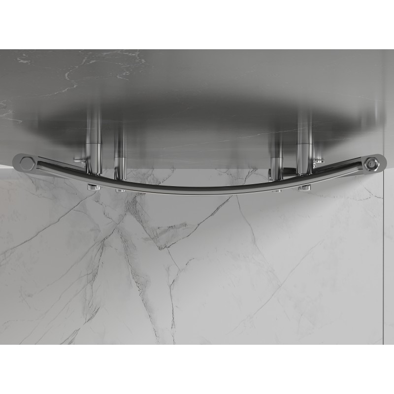 Mexen Helios radiateur de salle de bain 800 x 600 mm, 354 W, chrome - W103-0800-600-00-01