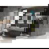 Mexen Helios radiateur de salle de bains 800 x 600 mm, 354 W, chrome - W103-0800-600-00-01
