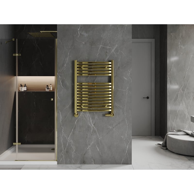 Mexen Helios radiateur de salle de bain 800 x 600 mm, 354 W, doré - W103-0800-600-00-50
