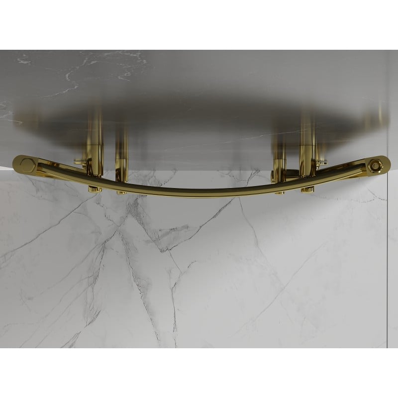 Mexen Helios radiateur de salle de bain 800 x 600 mm, 354 W, doré - W103-0800-600-00-50