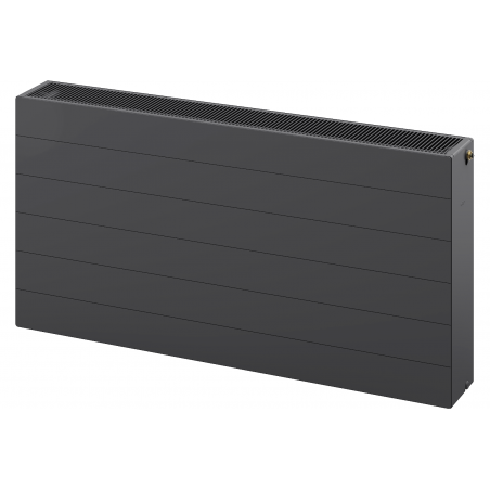 Radiateur plat Mexen Line CVL33 300 x 1000 mm, connexion inférieure, 1240 W, anthracite - W633L-030-100-66
